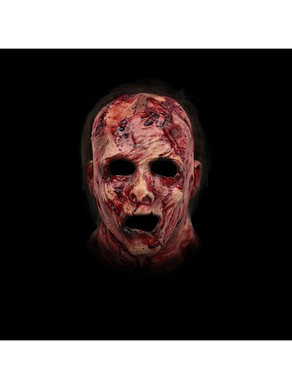 Women's Scary Masquerade Cosplay Creepy Horror Bloody Full Head Halloween Mask